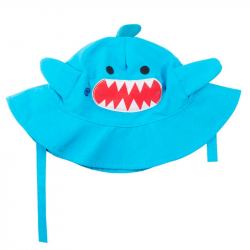 Καπέλο με αντηλιακή προστασία Zoocchini™ Sherman the Shark 12-24 μηνών