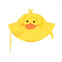 Καπέλο με αντηλιακή προστασία Zoocchini™ Pubbles the Duck 12-24 μηνών