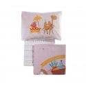 Βρεφικά σεντόνια κούνιας Nef-Nef Homeware Exploring Together σετ των 3