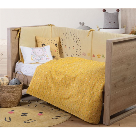 Σεντόνια λίκνου Nef-Nef Homeware Cute Hedgehog σετ των 2