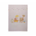 Κουβέρτα πικέ αγκαλιάς Nef-Nef Homeware Exploring Together 80 x 110 cm