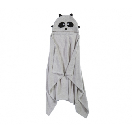 Κάπα - μπουρνούζι Nef-Nef Homeware Baby Racoon 70x120 cm