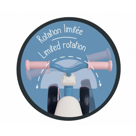 Ποδοκίνητο ποδηλατάκι Smoby Rookie Ride-on Pink
