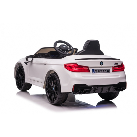 Ηλεκτροκίνητο αυτοκίνητο SKORPION WHEELS BMW M5 Original 12V Λευκό
