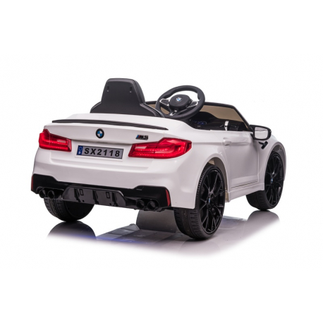 Ηλεκτροκίνητο αυτοκίνητο SKORPION WHEELS BMW M5 Original 12V Λευκό