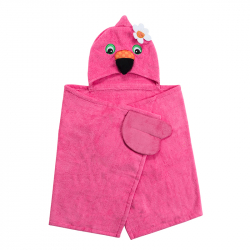 Παιδική κάπα - μπουρνούζι Zoocchini™ Franny the Flamingo 2-6 ετών