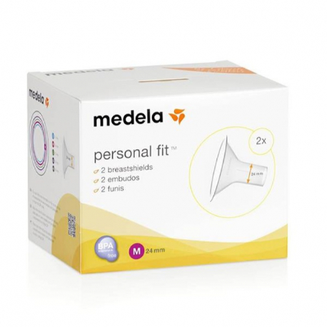 Medela χοάνες θηλάστρου PersonalFit 24 mm, σετ των 2