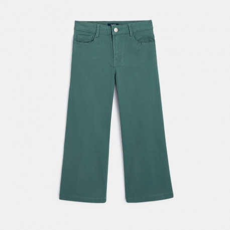 Okaidi Pantalon taille haute, large et court