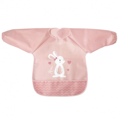 Ποδιά αδιάβροχη με μανίκια Kiokids® Lovely Bunny