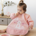Ποδιά αδιάβροχη με μανίκια Kiokids® Lovely Bunny