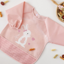Ποδιά αδιάβροχη με μανίκια Kiokids® Lovely Bunny