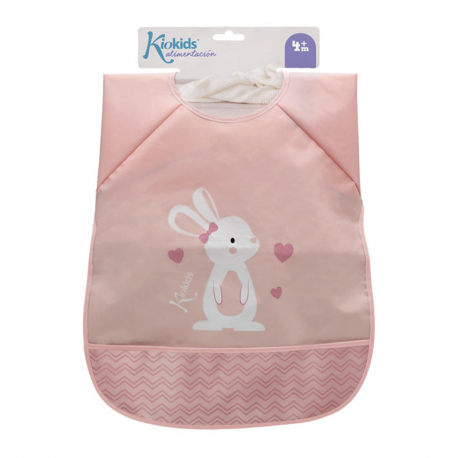 Ποδιά αδιάβροχη με μανίκια Kiokids® Lovely Bunny