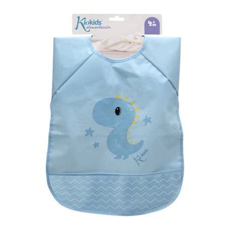 Ποδιά αδιάβροχη με μανίκια Kiokids® Little Dinosaur