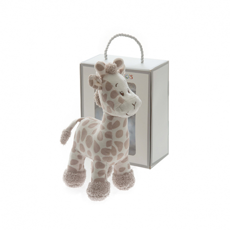 Λούτρινη κουδουνίστρα Gamberritos Μπεζ Καμηλοπάρδαλη