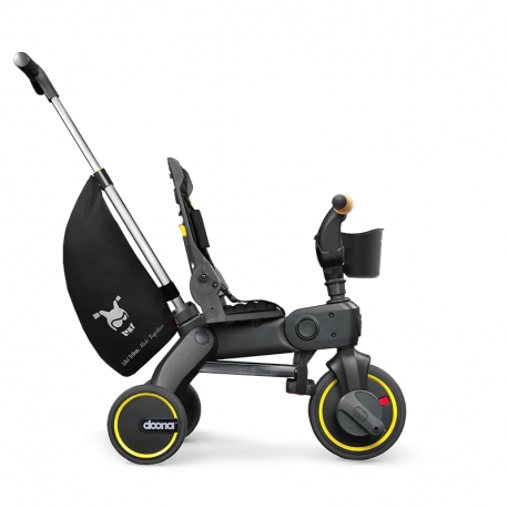 Πτυσσόμενο τρίκυκλο ποδήλατο 5 σε 1 Doona™ Liki Trike S5 Nitro Black