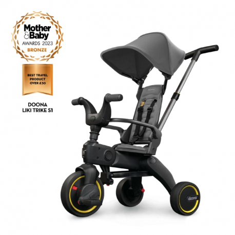 Πτυσσόμενο τρίκυκλο ποδήλατο 5 σε 1 Doona™ Liki Trike S1 Hound Grey