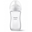Γυάλινο μπιμπερό Philips Avent Natural Response 3-6m (1τμχ) SCY933/01
