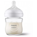 Γυάλινο μπιμπερό Philips Avent Natural Response 0-3m (1τμχ) SCY930/01