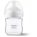 Γυάλινο μπιμπερό Philips Avent Natural Response 0-3m (1τμχ) SCY930/01