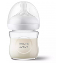 Γυάλινο μπιμπερό Philips Avent Natural Response 0-3m (1τμχ) SCY930/01