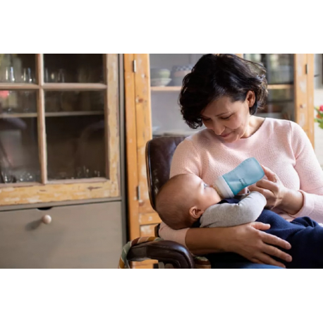 Μπιμπερό Philips Avent Natural Response 3-6m Μπλε (1τμχ) SCY903/21