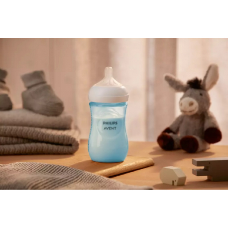 Μπιμπερό Philips Avent Natural Response 1m+ Μπλε (1τμχ) SCY903/21