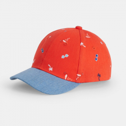 Okaidi Casquette imprimee mixte jaune