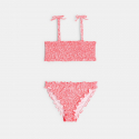 Okaidi Maillot de bain 2 pieces a fleurs bleu fille