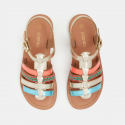 Okaidi Sandale en cuir fille