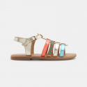 Okaidi Sandale en cuir fille