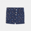 Obaibi Short maille piquΓ©e univers marin bleu bΓ©bΓ© garΓ§on