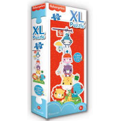 Παζλ XL 50 τεμαχίων Fisher Price®, Χάρτινη Πόλη®