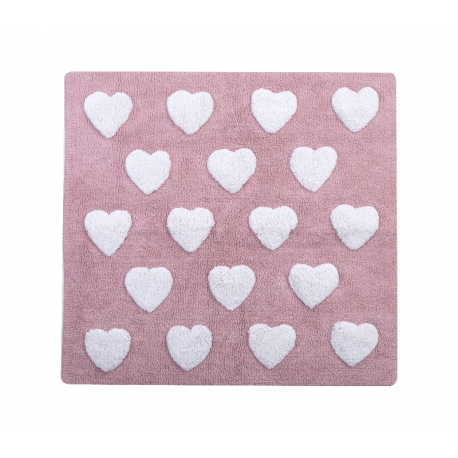 Παιδικό χαλί Nef-Nef Homeware Hugging Heart 100x100 cm