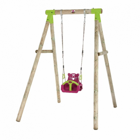 Ξύλινη κούνια εξωτερικού χώρου Plum® Quoll® Wooden Swing Set