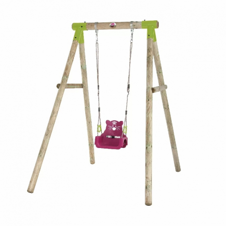 Ξύλινη κούνια εξωτερικού χώρου Plum® Quoll® Wooden Swing Set