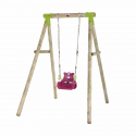Ξύλινη κούνια εξωτερικού χώρου Plum® Quoll® Wooden Swing Set