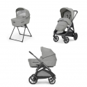 Σύστημα Inglesina Aptica System Duo Satin Grey - Chassis Litio Black