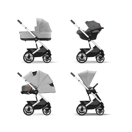 Καρότσι Cybex Gold Talos S Lux Silver - Lava Grey