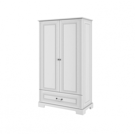 Ντουλάπα 2 φύλλων 193 cm Bellamy Ines Elegant White