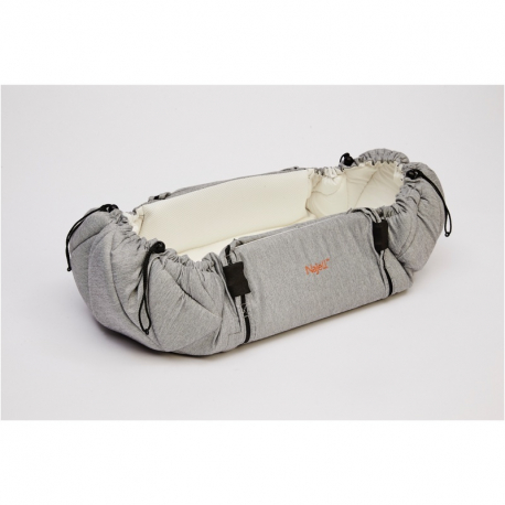 Μαλακό port-bebe - στρώμα 4 σε 1 Najell™ SleepCarrier Original Morning Grey