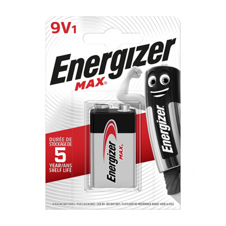 Μπαταρία αλκαλική Energizer® Max 9V