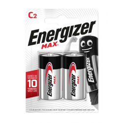 Μπαταρίες αλκαλικές Energizer® Max C, σετ των 2