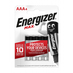 Μπαταρίες αλκαλικές Energizer® Max ΑΑA, σετ των 4