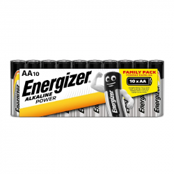 Μπαταρίες αλκαλικές Energizer® Power ΑA, σετ των 10