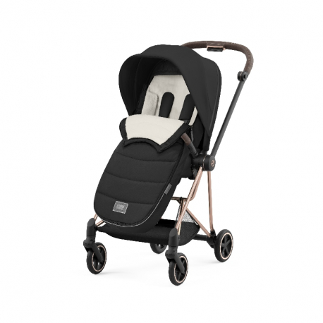 Ποδόσακος καροτσιού Priam &amp; Mios Cybex Platinum Sepia Black