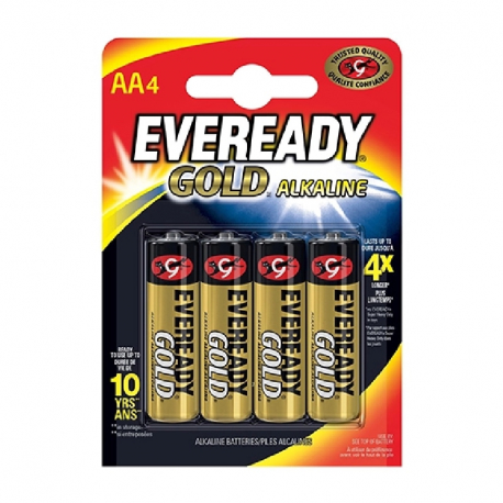 Μπαταρίες Energizer® Eveready Gold Minion E91/LR6 AA, σετ των 4