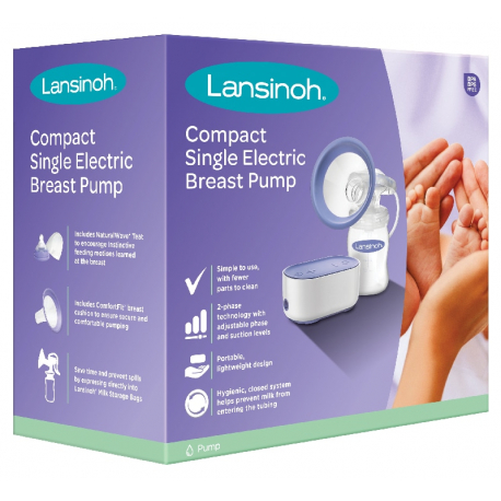 Lansinoh® Μονό ηλεκτρικό θήλαστρο Compact