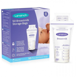Lansinoh® Σακουλάκια αποθήκευσης μητρικού γάλακτος 50 τεμάχια