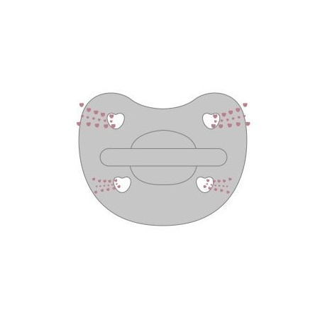 Chicco πιπίλα Physio Soft όλο καουτσούκ 0-6M