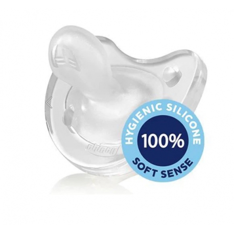Chicco πιπίλα Physio Soft όλο σιλικόνη 16-36M